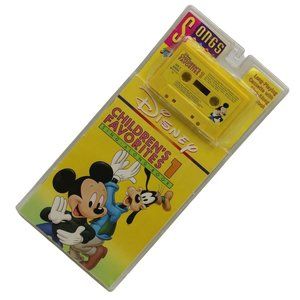 Disney Children's Favorites 1 Sing Along Audio Cassette With Book 35 Years